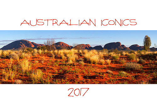 Australian Iconics calendar 2017